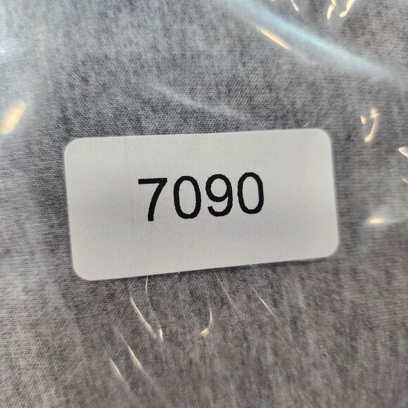 Mens Gray Army Physical Fitness Uniform Shirt Long Sleeve 100% Polyester Size XL - Picture 7 of 7